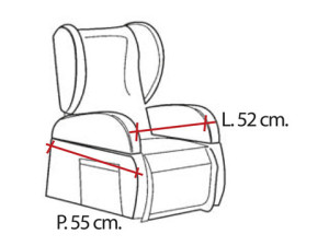 DIMENSIONI POLTRONA DISABILI